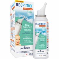 RESPIMER Décongestion bébé - Spray nasal hypertonique 125ml unité