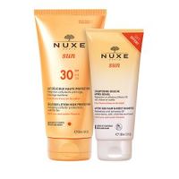 NUXE SUN SPF30 Lait fondant T/150ml+shamp dch