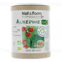 NAT & FORM Ecoresponsable - Aubépine 200 gélules